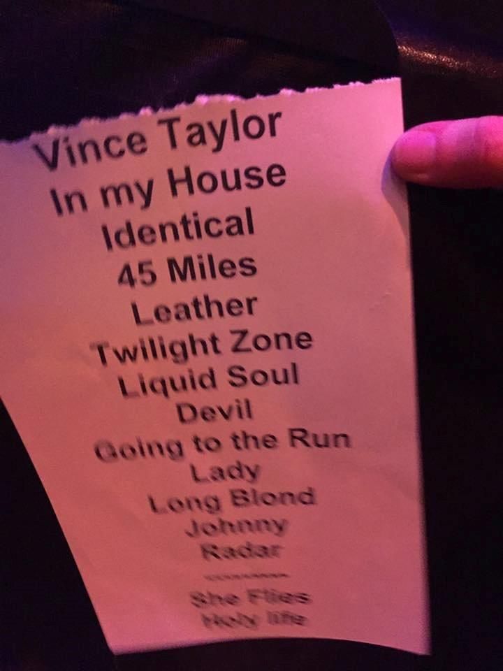 Golden Earring setlist January 15, 2017 Utrecht - Tivoli Vredenburg